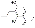 1-(2,4-DIHYDROXY-3-PROPYLPHENYL)PROPAN-1-ONE, TECH Struktur