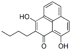 2-BUTYL-3,9-DIHYDROXY-1H-PHENALEN-1-ONE, TECH Struktur