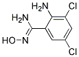 2-AMINO-3,5-DICHLORO-N'-HYDROXYBENZENECARBOXIMIDAMIDE, TECH Struktur