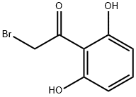 2-BROMO-1-(2,6-DIHYDROXYPHENYL)ETHANONE Struktur