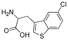 2-AMINO-3-(5-CHLOROBENZO[B]THIOPHEN-3-YL)PROPIONIC ACID, TECH. Struktur