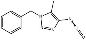 1-BENZYL-4-ISOCYANATO-5-METHYL-1H-1,2,3-TRIAZOL Struktur