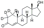 19-NORTESTOSTERONE-D4 Struktur