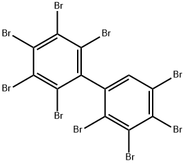 2,2',3,3',4,4',5,5',6-NONABROMOBIPHENYL Struktur