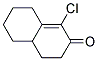 1-CHLORO-4,4A,5,6,7,8-HEXAHYDRO-3H-NAPHTHALEN-2-ONE Struktur