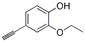 2-ETHOXY-4-ETHYNYL-PHENOL Struktur