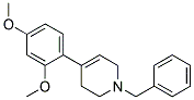 1-BENZYL-4-(2,4-DIMETHOXY-PHENYL)-1,2,3,6-TETRAHYDRO-PYRIDINE Struktur