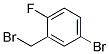 2-FLUORO-5-BROMOBENZYL BROMIDE Struktur