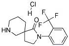 2-(2-(TRIFLUOROMETHYL)PHENYL)-2,7-DIAZASPIRO[4.5]DECAN-1-ONE HYDROCHLORIDE Struktur