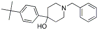 1-BENZYL-4-(4-TERT-BUTYL-PHENYL)-PIPERIDIN-4-OL Struktur