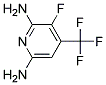 2,6-DIAMINO-3-FLUORO-4-(TRIFLUOROMETHYL)PYRIDINE Struktur