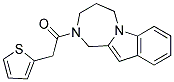 2-(2-THIENYLACETYL)-2,3,4,5-TETRAHYDRO-1H-[1,4]DIAZEPINO[1,2-A]INDOLE Struktur