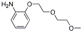 2-[2-(2-METHOXYETHOXY)ETHOXY]PHENYLAMINE Struktur