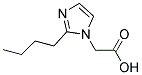 (2-BUTYL-IMIDAZOL-1-YL)-ACETIC ACID Struktur