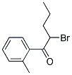 2-BROMO-1-O-TOLYL-PENTAN-1-ON Struktur