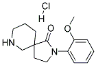 2-(2-METHOXYPHENYL)-2,7-DIAZASPIRO[4.5]DECAN-1-ONE HYDROCHLORIDE Struktur