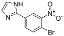 2-(4-BROMO-3-NITRO-PHENYL)-1H-IMIDAZOLE Struktur