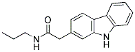 2-(9H-CARBAZOL-2-YL)-N-PROPYL-ACETAMIDE Struktur