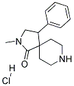 2-METHYL-4-PHENYL-2,8-DIAZASPIRO[4.5]DECAN-1-ONE HYDROCHLORIDE Struktur