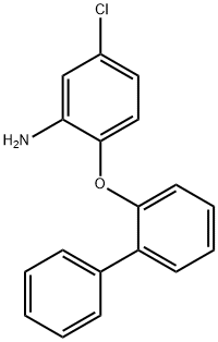 2-([1,1'-BIPHENYL]-2-YLOXY)-5-CHLOROANILINE Struktur