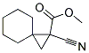 1-CYANO-SPIRO[2,5]OCTANE-1-CARBOXYLIC ACID METHYL ESTER Struktur