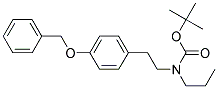 [2-(4-BENZYLOXY-PHENYL)-ETHYL]-PROPYL-CARBAMIC ACID TERT-BUTYL ESTER Struktur