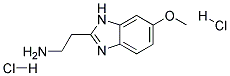 2-(6-METHOXY-1H-BENZOIMIDAZOL-2-YL)-ETHYLAMINE DIHYDROCHLORIDE Struktur