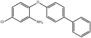 2-([1,1'-BIPHENYL]-4-YLOXY)-5-CHLOROANILINE Struktur