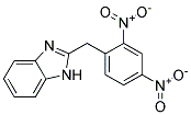 2-(2',4'-DINITROBENZYL)BENZIMIDAZOLE Struktur