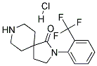 2-(2-(TRIFLUOROMETHYL)PHENYL)-2,8-DIAZASPIRO[4.5]DECAN-1-ONE HYDROCHLORIDE Struktur