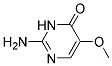 2-AMINO-5-METHOXYPYRIMIDIN-4(3H)-ONE Struktur