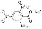 2-Amino-4,6-Dinitro-Benzoic Acid Sodium Salt Struktur