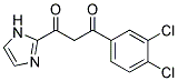 2-imidazoly-3'4'-dichloroacetophenone Struktur