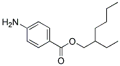 2-Ethylhexyl 4-Aminobenzoate Struktur