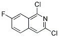 1,3-Dichloro-7-fluoroisoquinoline Struktur