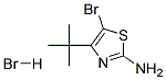 2-Amino-5-bromo-4-(tert-butyl)-1,3-thiazole hydrobromide Struktur