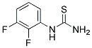 1-(2,3-Difluorophenyl)-2-thiourea Struktur