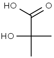 2-Hydroxy isobutyric acid 60% solution Struktur