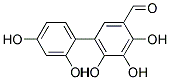 (2,4-dihydroxyphenyl)(2,3,4-trihydroxyphenyl) methanone Struktur