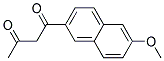 1-(6-Methoxy-2-Naphthyl)Butane-1.3-Dione Struktur