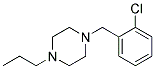 1-(2-Chlorobezyl)-4-Propylpiperazine Struktur