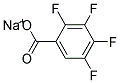 2,3,4,5-Tetrafluorobenzoate Sodium Struktur