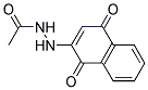 2'-(1,4-DIOXO-1,4-DIHYDRO-2-NAPHTHYL)ACETOHYDRAZIDE Struktur