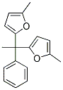 2,2'-(A-METHYLBENZYLIDENE)BIS(5-METHYLFURAN) Struktur