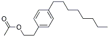 2-(4-OCTYLPHENYL)ETHYL ACETATE Struktur