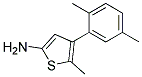 2-AMINO-4-(2,5-DIMETHYL-PHENYL)-5-METHYL-THIOPHENE Struktur