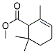 2,6,6-TRIMETHYL-2-CYCLOHEXENE-1-CARBOXYLIC ACID METHYL ESTER Struktur