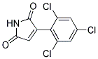 2,4,6-TRICHLOROPHENYLMALEIMIDE Struktur