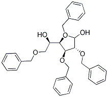 2,3,4,6-TETRA-O-BENZYL-D-GLUCOFURANOSE Struktur