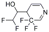 2,2,3,3,3-PENTAFLUORO-1-PYRIDIN-4-YL-ETHANOL Struktur